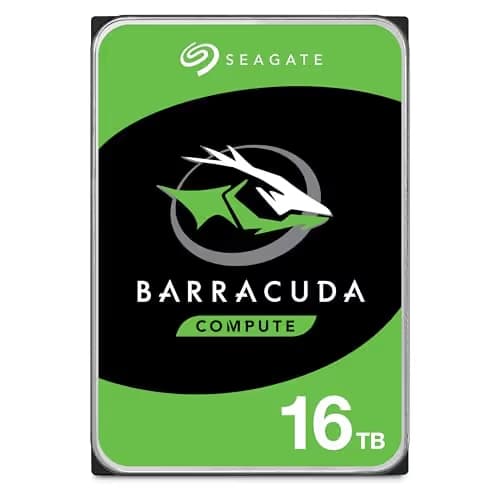 Seagate BarraCuda 16 TB 3.5" HDD 7200RPM SATA main image