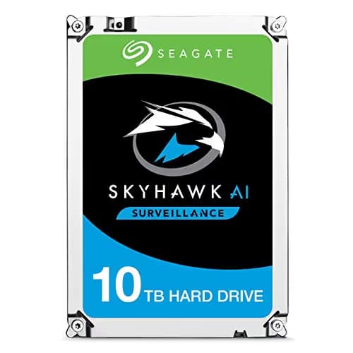 Seagate SkyHawk AI 10TB 3.5" HDD 7200RPM SATA 6.0 Gb/s image
