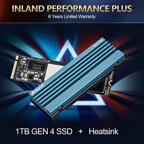 Inland Gaming Performance Plus 1TB SSD M.2-2280 PCIe 4.0 X4 NVMe image