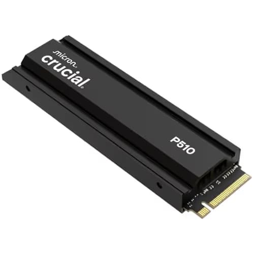 Crucial P510 W/Heatsink 2TB M.2-2280 SSD PCIe 5.0 NVMe main image