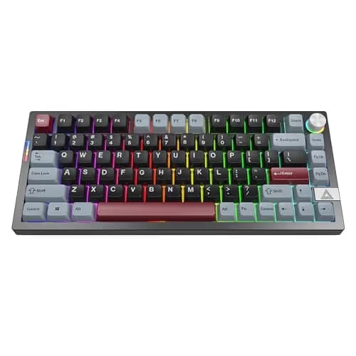 Montech MK75DB RGB Bluetooth/Wireless/Wired Mini Gateron G Pro 3.0 Brown Keyboard image