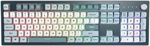 Montech MKey RGB Wired Gateron G Pro 2.0 Red Mechanical Gaming Keyboard image