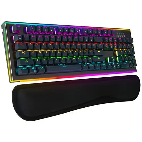 Rosewill NEON K75 RGB Kailh Brown Mechanical Wired Gaming Keyboard main image