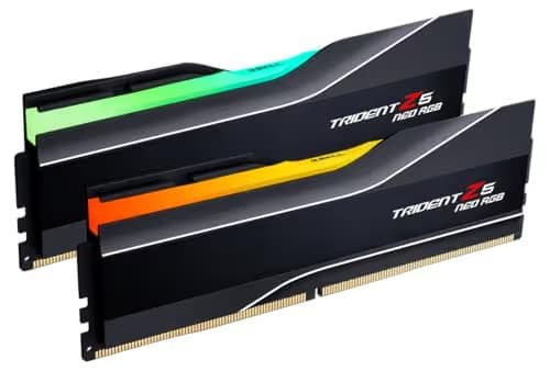 G.Skill Trident Z5 Neo RGB 128GB (2x64GB) DDR5 6000 CL34 Matte Black image