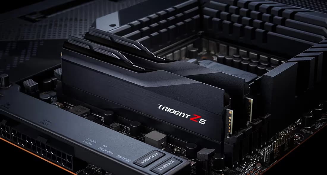 G.Skill Trident Z5 Matte Black DDR5-8000 CL40 48GB (2x24GB) image