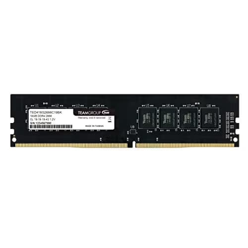 TEAMGROUP Elite Black DDR4-2666 CL19 16GB (1x16GB) main image