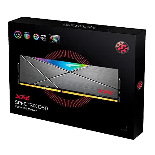 ADATA XPG SPECTRIX D50 Black DDR4-3200 CL16 32GB (2x16GB) image