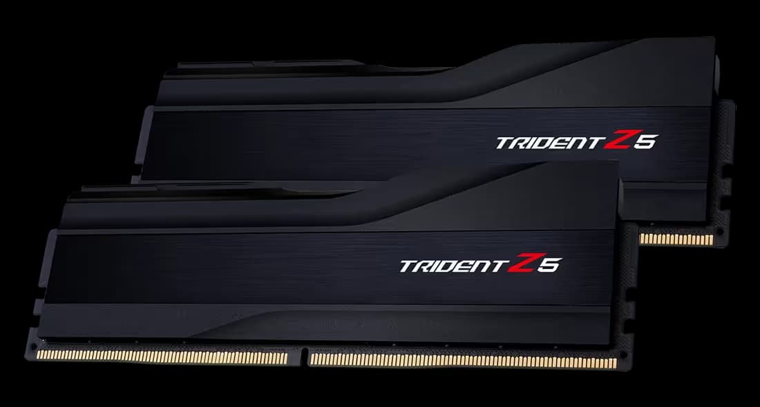 G.Skill Trident Z5 Matte Black DDR5-8000 CL38 48GB (2x24GB) image