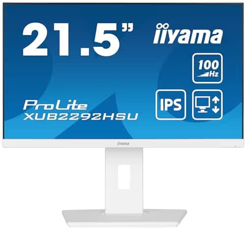 iiyama XUB2292HSU-W6 21.5" 1080p 100Hz IPS Monitor image