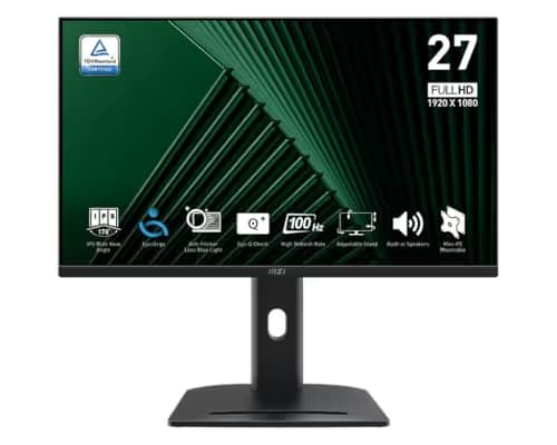 MSI PRO MP275PG 27" 1080p 100Hz IPS Monitor main image