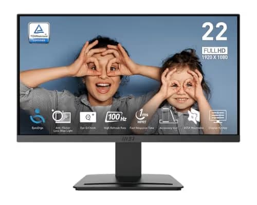 MSI PRO MP223 E2 21.4" 1080p 100Hz VA Monitor image