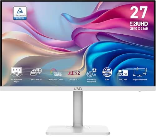 MSI Modern MD272UPHW 27" 4K 60Hz IPS Monitor image