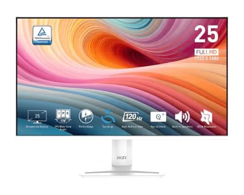 MSI PRO MP251W E2 24.5" 1080p 120Hz IPS Monitor main image