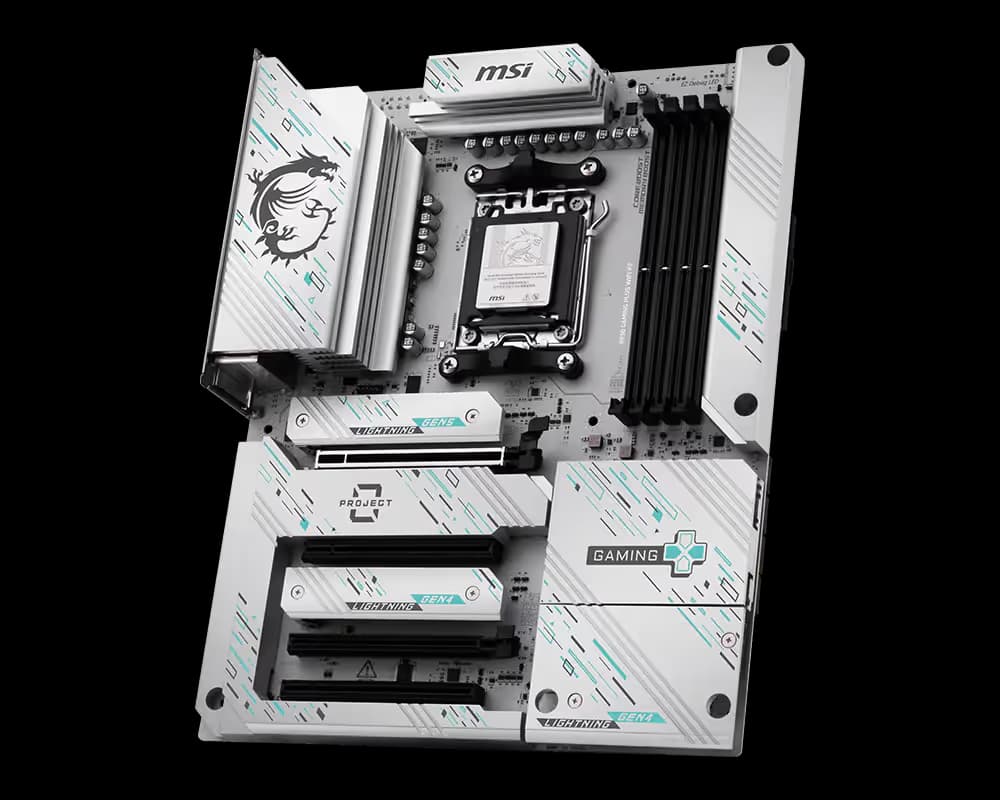 MSI B850 GAMING PLUS WIFI6E AM5 DDR5 ATX image