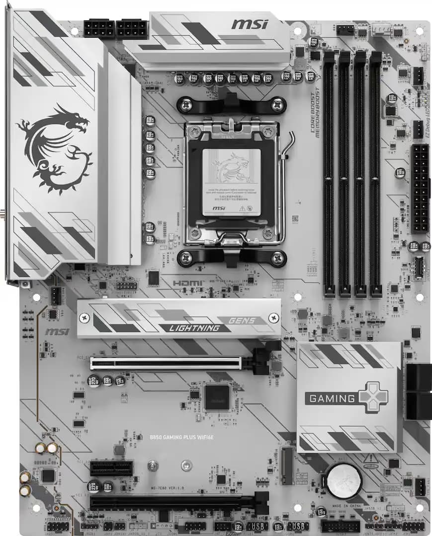 MSI B850 GAMING PLUS WIFI6E AM5 DDR5 ATX image
