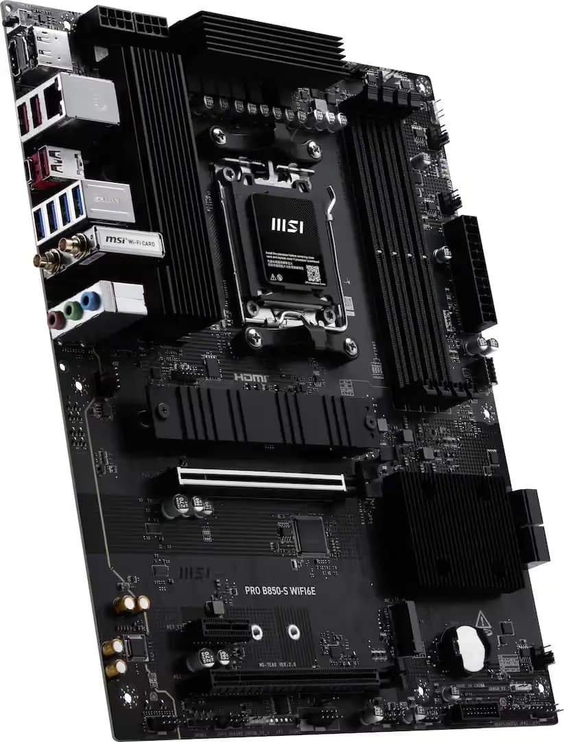 MSI B850 PRO B850-S WIFI6E AM5 DDR5 ATX image
