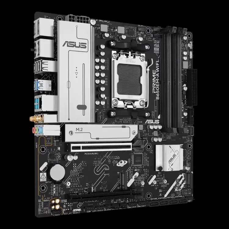 ASUS PRIME B650EM-A WIFI AM5 DDR5 Micro-ATX image