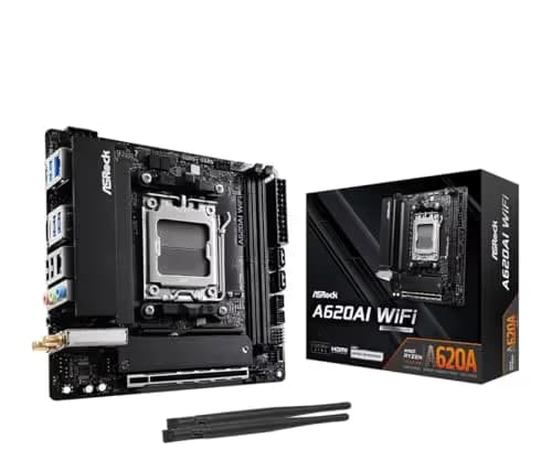 ASROCK A620AI WIFI AM5 DDR5 MINI ITX image