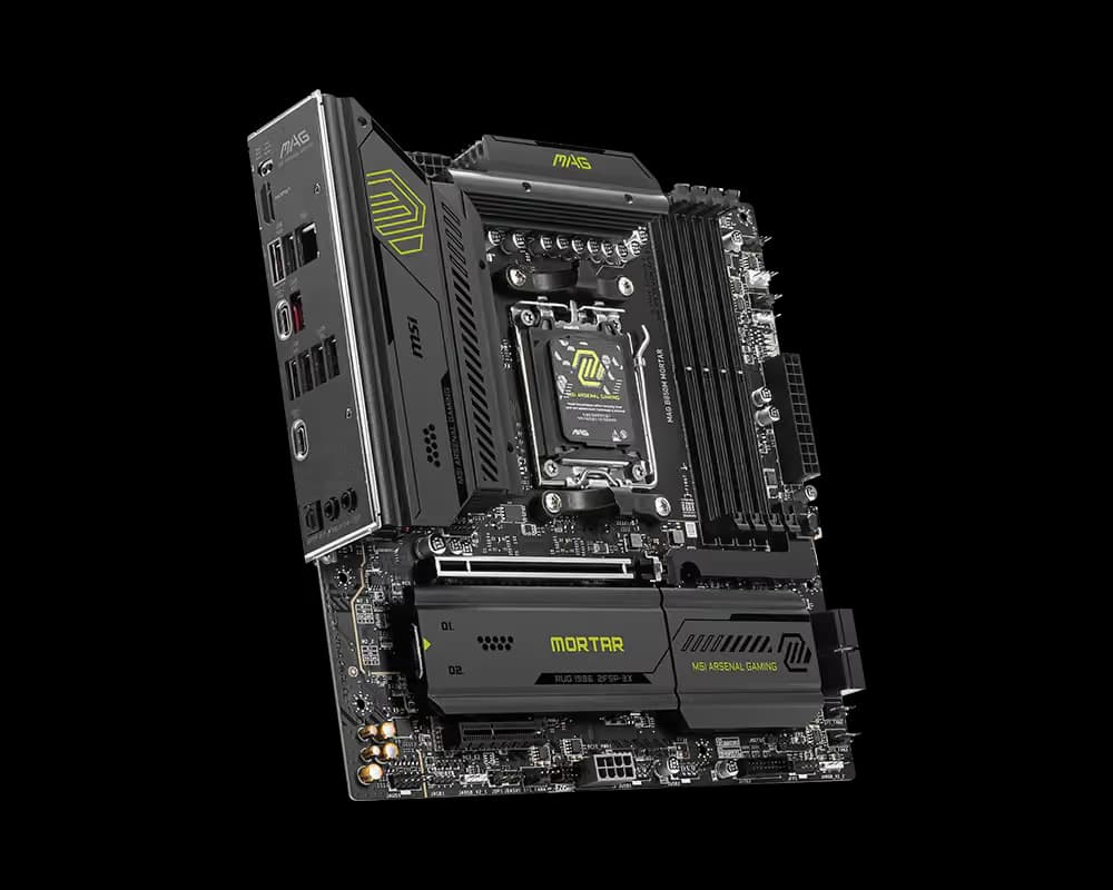 MSI B850M MAG MORTAR AM5 DDR5 Micro ATX image