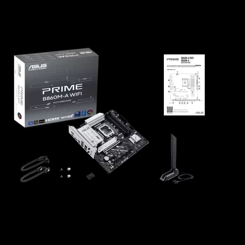 ASUS PRIME B860M-A WIFI LGA1851 DDR5 Micro-ATX image