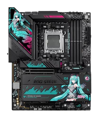 ASUS ROG STRIX X870E-H GAMING WIFI7 HATSUNE MIKU EDITION AM5 DDR5 ATX image