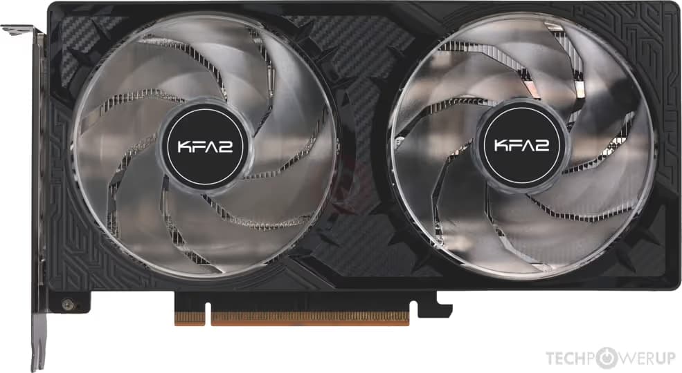 KFA2 (1-Click OC) GeForce RTX 5050 8GB GDDR6 Black image