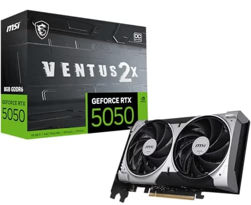 MSI GeForce RTX 5050 8G VENTUS 2X OC GDDR6 image