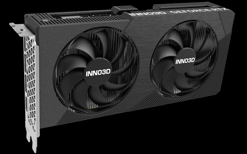 Inno3D Twin X2 OC GeForce RTX 5050 8GB GDDR6 Black image