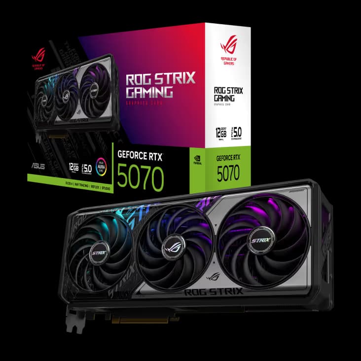 ASUS ROG Strix GeForce RTX 5070 12GB GDDR7 image