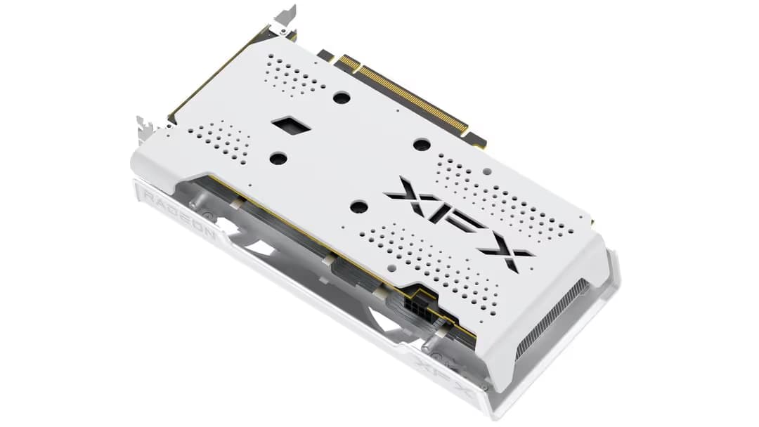XFX SPEEDSTER SWFT 210 AMD Radeon RX 7600 Core Edition White 8GB GDDR6 image