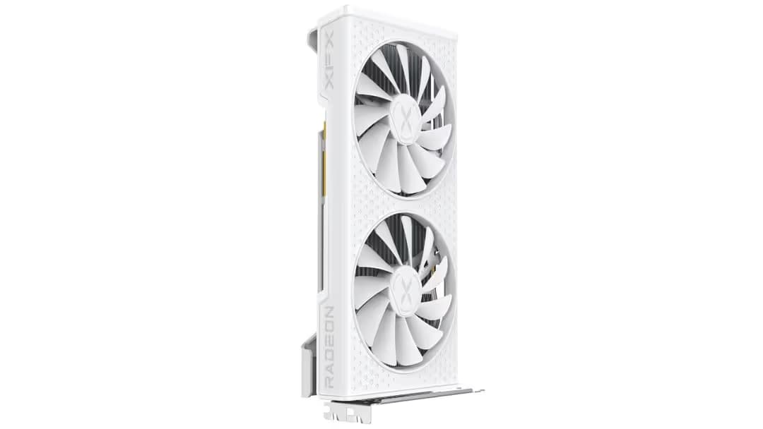 XFX SPEEDSTER SWFT 210 AMD Radeon RX 7600 Core Edition White 8GB GDDR6 image
