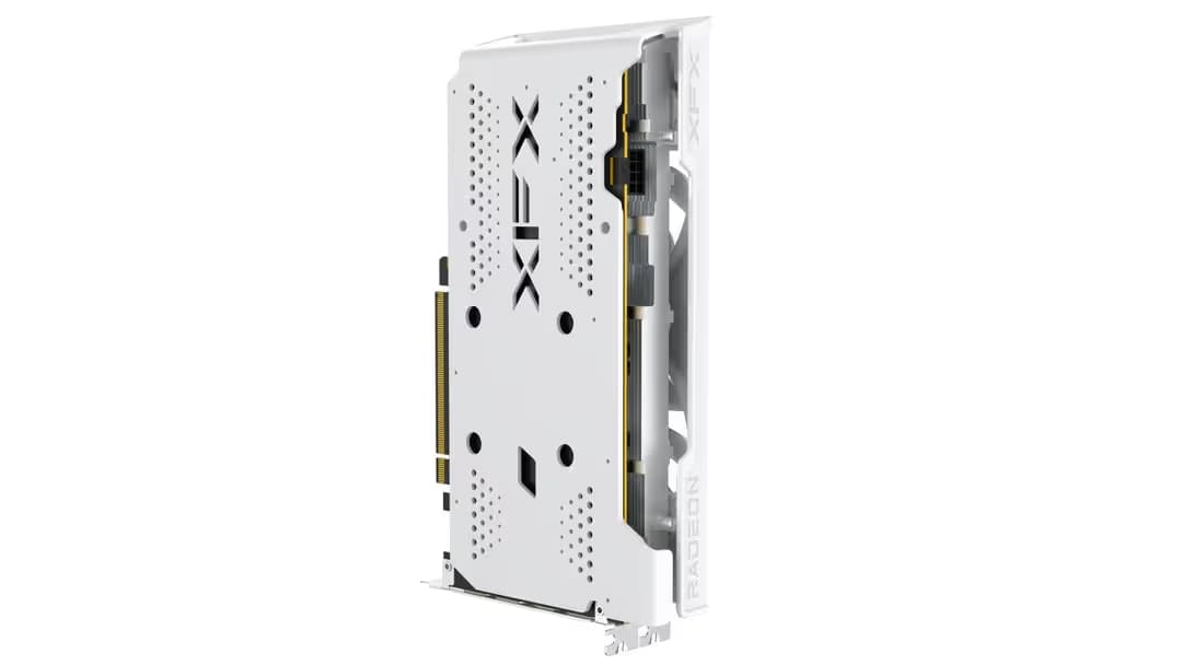 XFX SPEEDSTER SWFT 210 AMD Radeon RX 7600 Core Edition White 8GB GDDR6 image