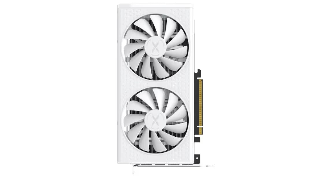 XFX SPEEDSTER SWFT 210 AMD Radeon RX 7600 Core Edition White 8GB GDDR6 image