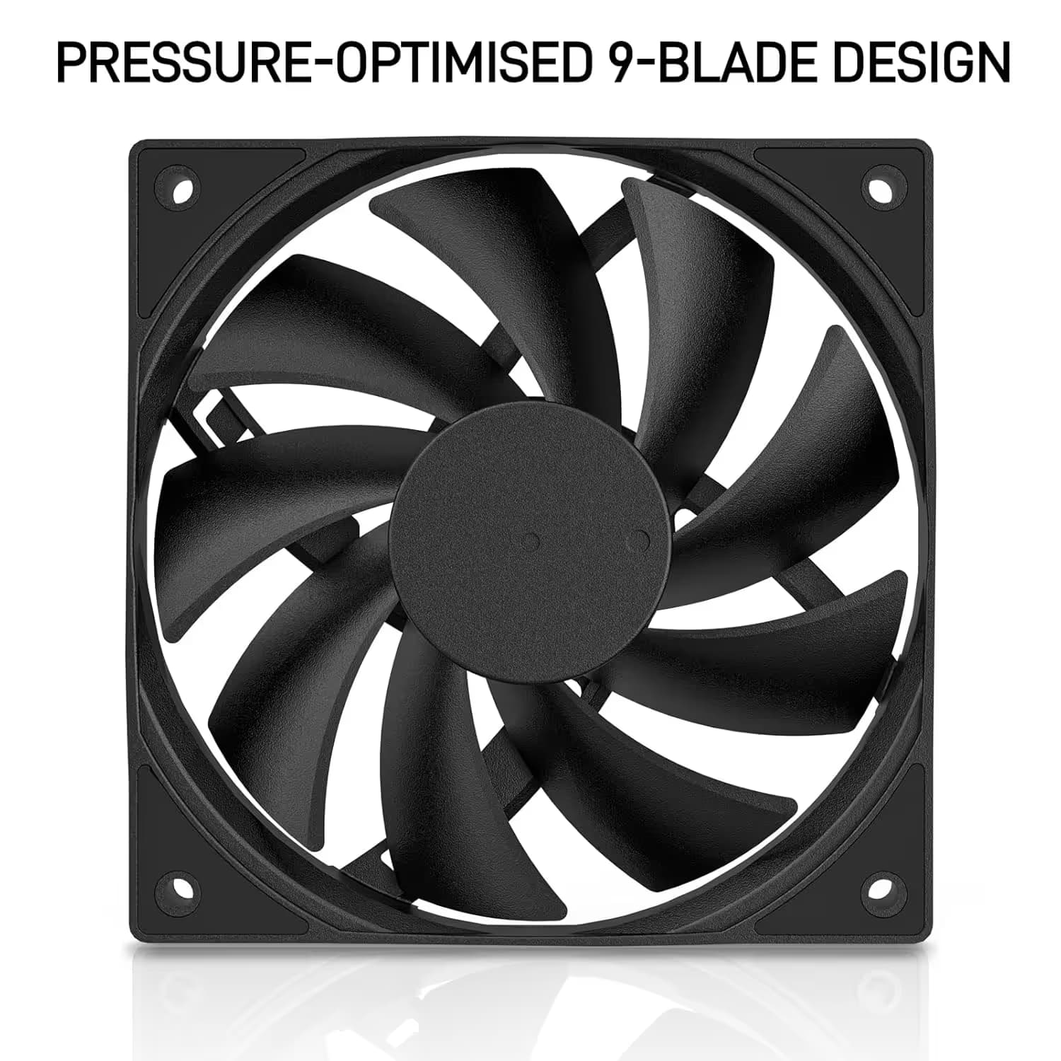 DARKROCK BK120 120mm Black 3-Pack image