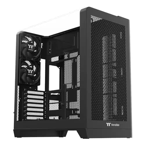 Thermaltake View 390 Air ATX Mid Tower Black with Tempered Glass Side Panel image