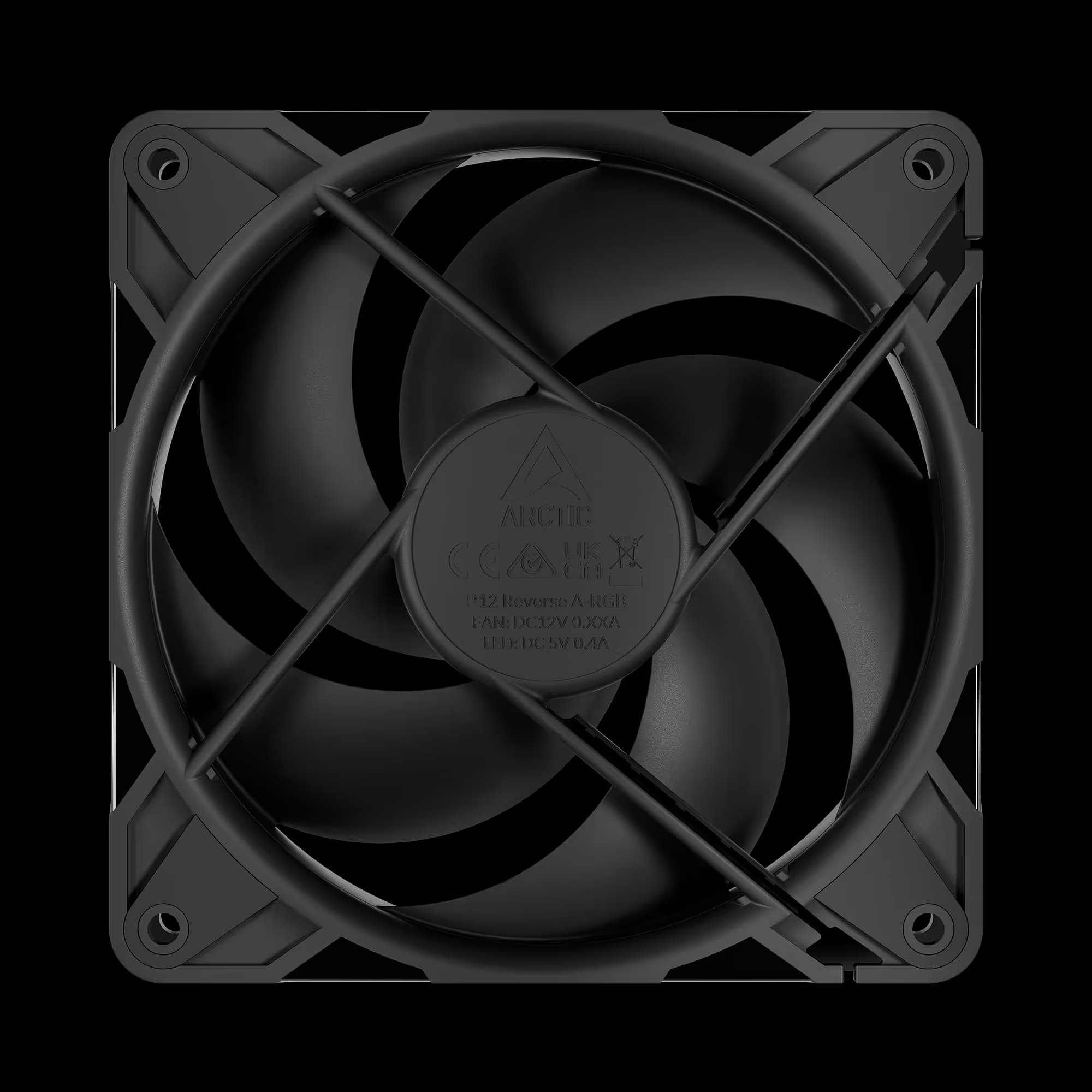 Arctic P12 Pro 120mm Black Reverse image
