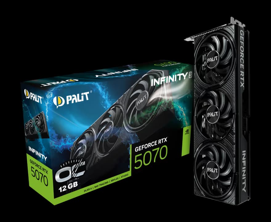 Palit GeForce RTX 5070 Infinity 3 OC image