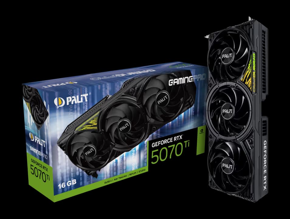 Palit GeForce RTX 5070 Ti GamingPro V1 image