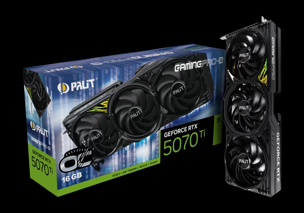 Palit GeForce RTX 5070 Ti GamingPro-S OC image