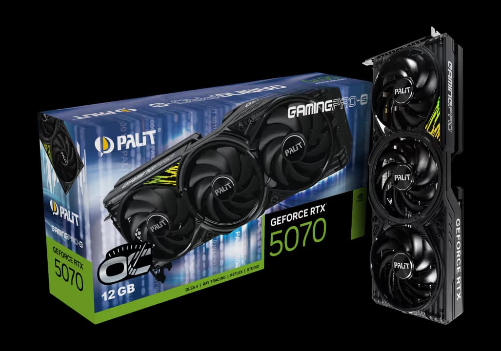 Palit GeForce RTX 5070 GamingPro-S OC main image