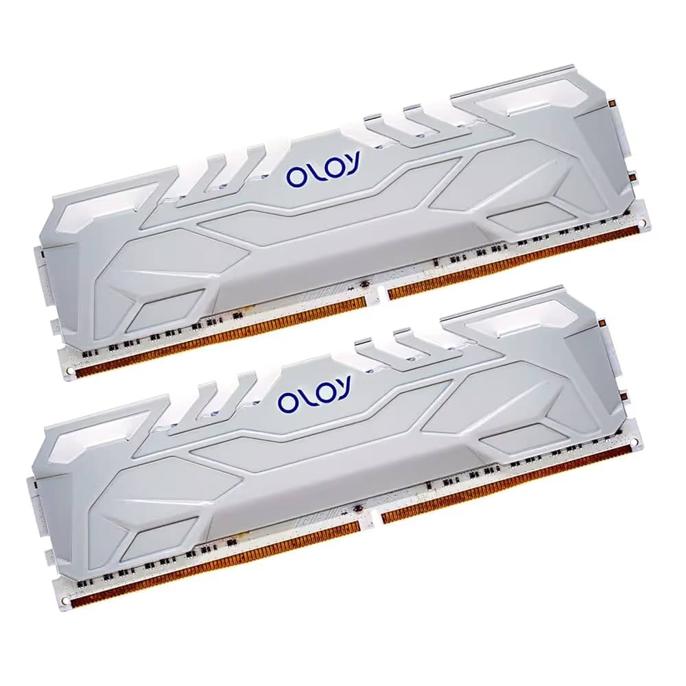 OLOy White DDR4 RAM 16GB (2x8GB) 3600 MHz CL18 1.35V  (MD4U0836181BHWDA) main image