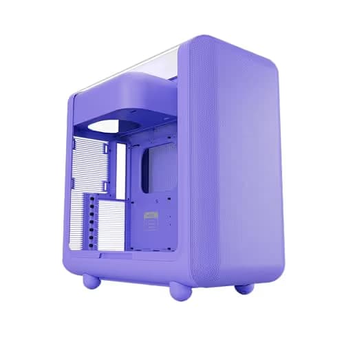 HYTE X50 ATX Mid Tower Purple with Tempered Glass Side Panel image