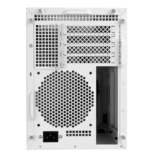 Silverstone SUGO 17 Micro ATX Desktop White Mesh Side Panel with USB 3.2 Gen 2 Type-C and USB 3.2 Gen 1 Type-A image