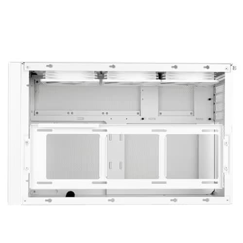 Silverstone SUGO 17 Micro ATX Desktop White Mesh Side Panel with USB 3.2 Gen 2 Type-C and USB 3.2 Gen 1 Type-A image