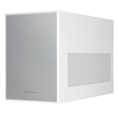 Silverstone SUGO 17 Micro ATX Desktop White Mesh Side Panel with USB 3.2 Gen 2 Type-C and USB 3.2 Gen 1 Type-A image