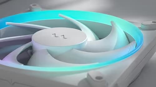 Fractal Design Momentum 120mm White PWM Addressable RGB 62.44 CFM 1-Pack image