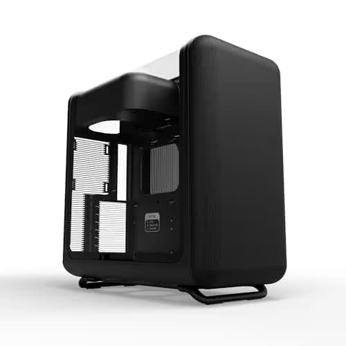 HYTE X50 ATX Mid Tower Black with Tempered Glass Side Panel image