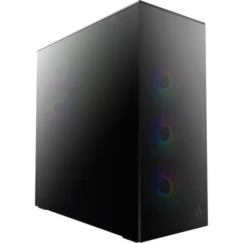 ARCTIC Xtender Mirror ATX Mid Tower Black with Tempered Glass Side Panel image