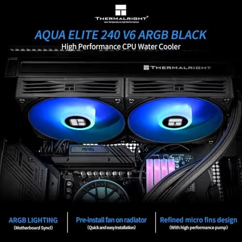 Thermalright Aqua Elite ARGB V6 240mm Black image