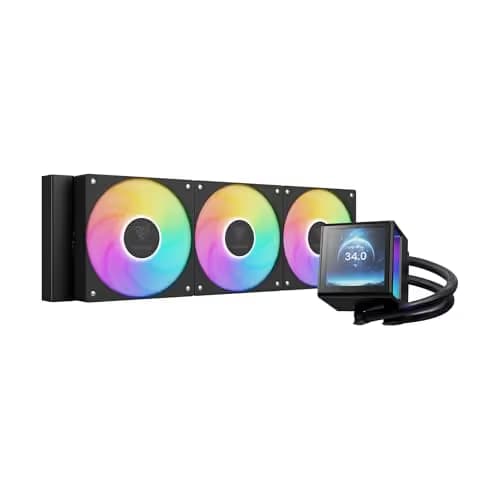 GAMDIAS CHIONE P5 81.81 CFM Water 360mm Black main image
